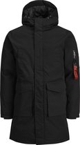 Jack & Jones - JORFORTUNEE PARKA - Black - Mannen - Maat M