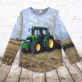 S&C Shirt met tractor / trekker ZK33 - maat 134/140