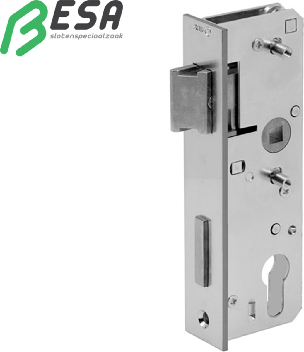 AMF 14241 poortslot 143U-30PZW met VoorPlaat: 24mm