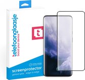 Telefoonglaasje Screenprotectors Geschikt voor OnePlus 7 Pro - Volledig Dekkend - Gehard Glas Screenprotector Geschikt voor OnePlus 7 Pro - Beschermglas van rand tot rand