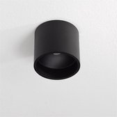 Plafondlamp Orleans Zwart - Ø11cm - LED 7W 2700K 805lm - IP20 - Dimbaar > spots verlichting led zwart | opbouwspot led zwart | plafonniere led zwart | plafondlamp zwart | led lamp