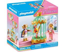 Playmobil Princess Koningskinderen met Papegaaienkooi - 9890
