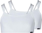 Set van 2 crop tops voor meisjes| wit en zwart|