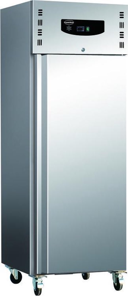 Combisteel Koelkast - 630L 2/1 GN - RVS - +2°C/+8°C - Statisch + Ventilator - Wielen - 680x810x2010mm - Horeca Koelkast