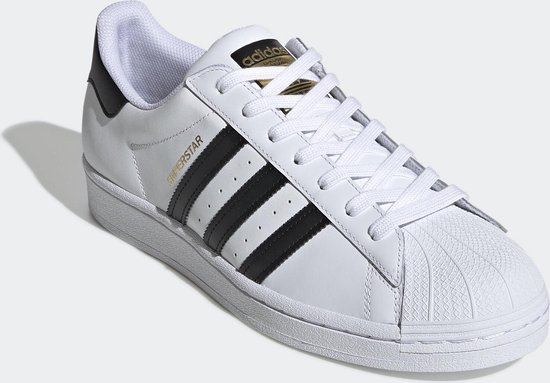 adidas Superstar Heren Sneakers - Ftwr White/Core Black/Ftwr White - Maat 43 1/3 - adidas