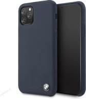 BMW Silicone Back Case - Geschikt voor Apple iPhone 11 Pro (5.8") - Blauw