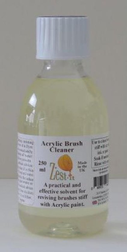 Zest-it Acrylic brush cleaner penseelreiniger 250ml