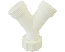 Wiesbaden Wasmachine Y-stuk connector 3/4 binnen - 2x buiten