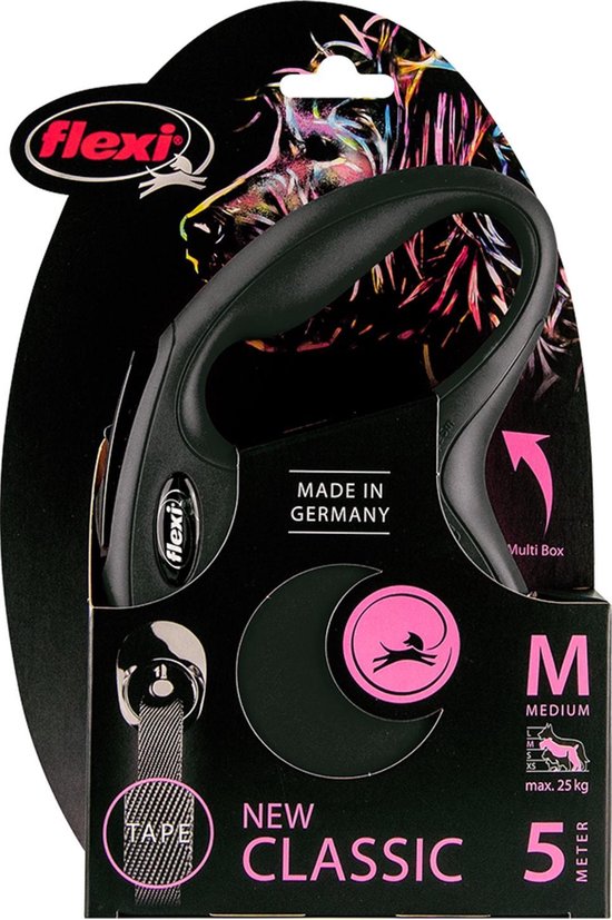 FLEXI NEW CLASSIC SANGLE M/5M noir