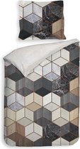 Heckett & Lane Janet - Dekbedovertrek - Eenpersoons - 140x200/220 cm - Multi kleur