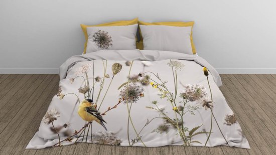 Snoozing Goldfinch - Dekbedovertrek - Eenpersoons 140x200/220 cm - Multi kleur van Snoozing — afbeelding 2