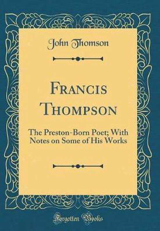 Francis Thompson, John Thomson 9780656932009 Boeken