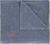 Baby's Only Wiegdeken - Baby deken Sense - Dekentje voor jongens en meisjes - 1.6 TOG - 70x95 cm - Vintage Blue - Zachte rib corduroy stof
