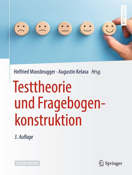 Psychology (German Language) - Testtheorie und Fragebogenkon ... - cover