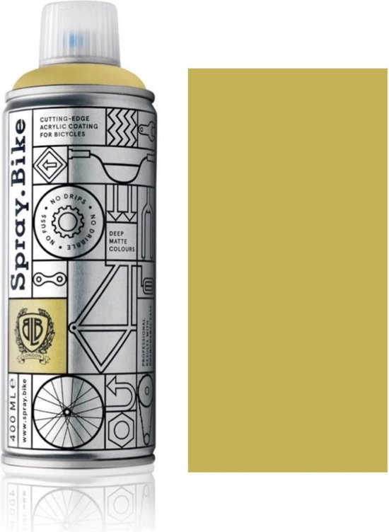 Spray.Bike Sands End Fietsverf - London Collection 400ml Fiets Verf - Poedercoating voor fiets frames, ontworpen voor zowel amateur- als professioneel gebruik