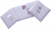 Bizzi Growin Bedbumper Jongens 40 X 155 Cm Polykatoen Blauw