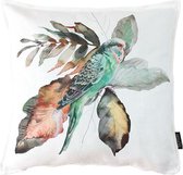 Jacquard Bird Kussenhoes | Polyester - Jacquard Stof | 45 x 45 cm