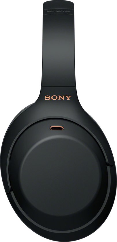 Sony WH-1000XM4 - Draadloze over-ear koptelefoon met Noise Cancelling - Zwart - Sony