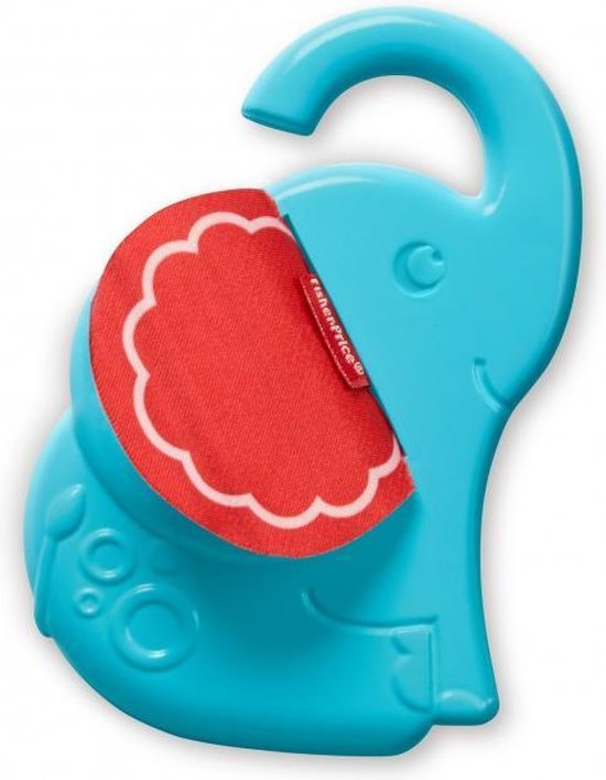 Fisher-Price Baby Spiegeltje Blauw Olifant - Babyspeelgoed