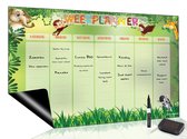 Brute Strength - Magnetisch Weekplanner whiteboard (43) - A3 - Planbord - Dagplanner kind  - To Do Planner kinderen