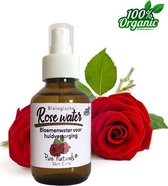 Rozen Bloemen water 100 ml | Rose Hydrolaat | 100% Puur | Biologisch | Roomspray | Bodyspray | Gezichtstonic | Gezichtsreiniging tonic | Huidverzorging | Pure Naturals