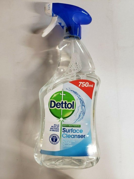 suspensie defect legaal Dettol antibacteriële spray voor oppervlaktereiniging 750 ml | bol.com