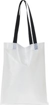 Rains Transparent Shopper Unisex - Foggy White - One Size