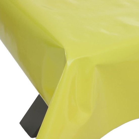 Buiten tafelkleed/tafelzeil limegroen 140 x 200 cm rechthoekig -  Tuintafelkleed... | bol.com