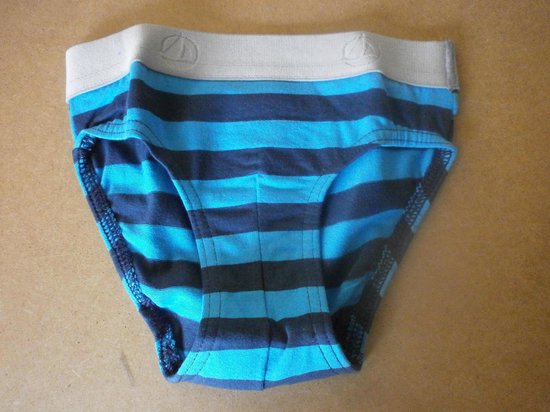 petit bateau slip rayé bleu 4 ans 102