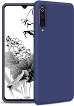 Samsung Galaxy A70 Back Cover Telefoonhoesje | Blauw | Siliconen Hoesje