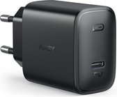 AUKEY - USB-C Oplader 18W Zwart
