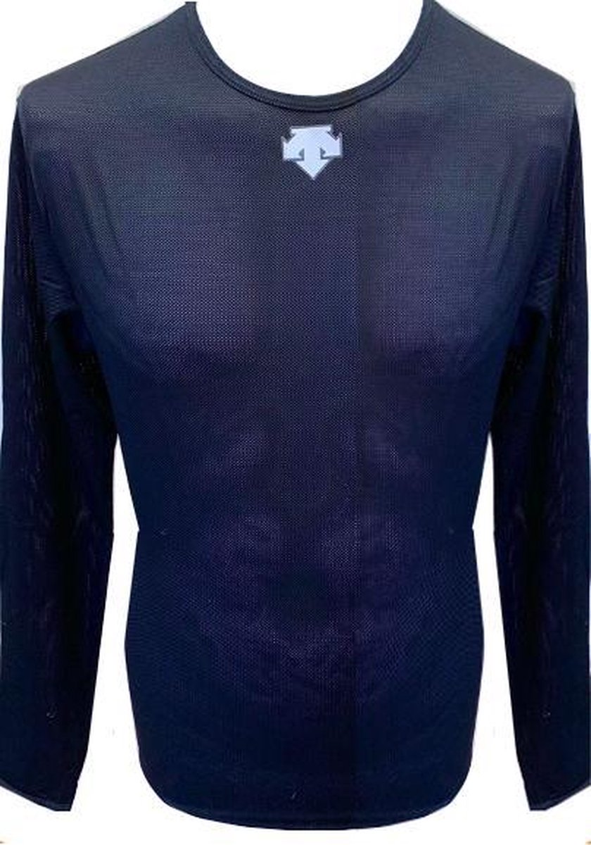 Descente Baselayer - Fietsshirt - thermotshirt - Zwart - Maat XL