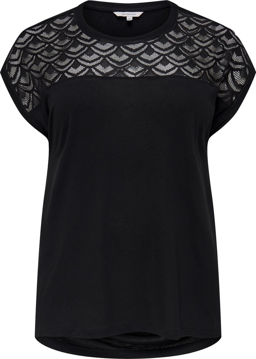 Only Carmakoma Flake Dames T-shirt - Maat 42-44