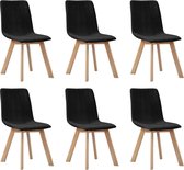 Eetkamerstoelen set 6 stuks  (Incl LW anti kras viltjes) - Eetkamer stoelen - Extra stoelen voor huiskamer - Dineerstoelen – Tafelstoelen