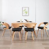 Eetkamerstoelen set 6 stuks  (Incl LW anti kras viltjes) - Eetkamer stoelen - Extra stoelen voor huiskamer - Dineerstoelen – Tafelstoelen