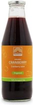 Biologische Cranberry Sap - Ongezoet - 750 ml
