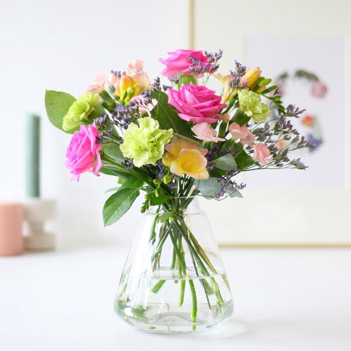Sweety |brievenbus boeketje | brievenbusbloemen
