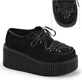 Demonia Creepers -40 Shoes- CREEPER-216 US 10 Zwart