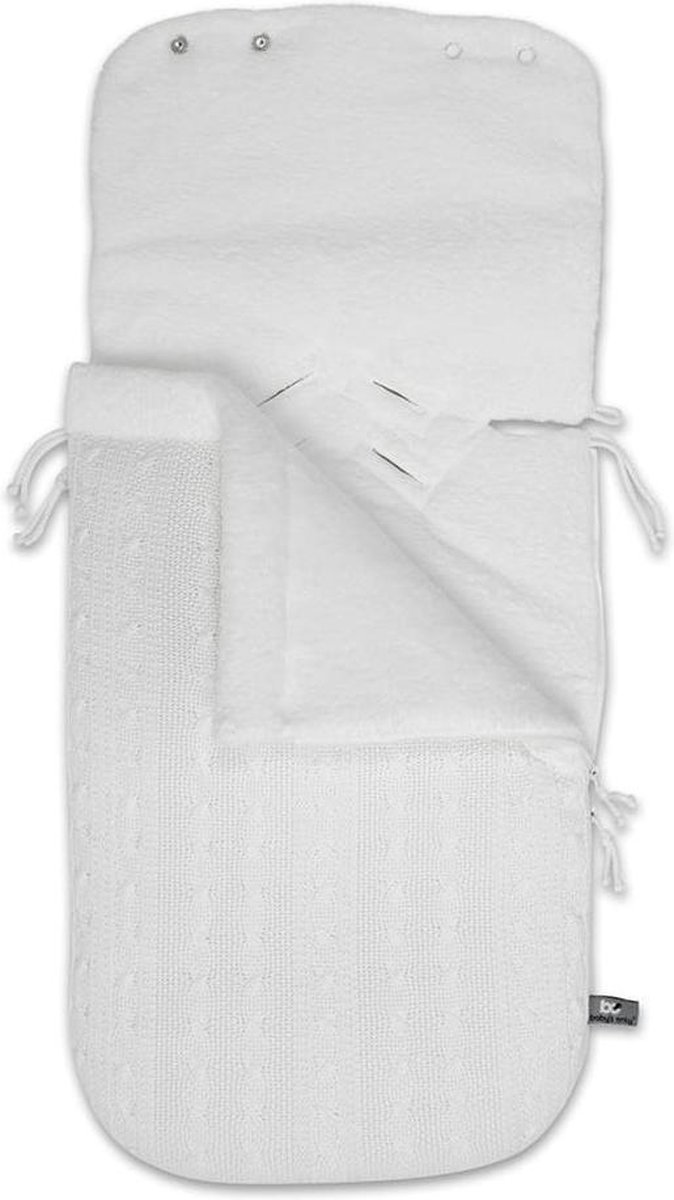 Baby's Only Voetenzak autostoel 0+ Cable - wit Baby's Only Voetenzak autostoel 0+ Cable - wit