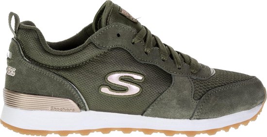 Skechers Retros-Og 85-Goldn Gurl Dames Sneakers - Olive - Maat 36