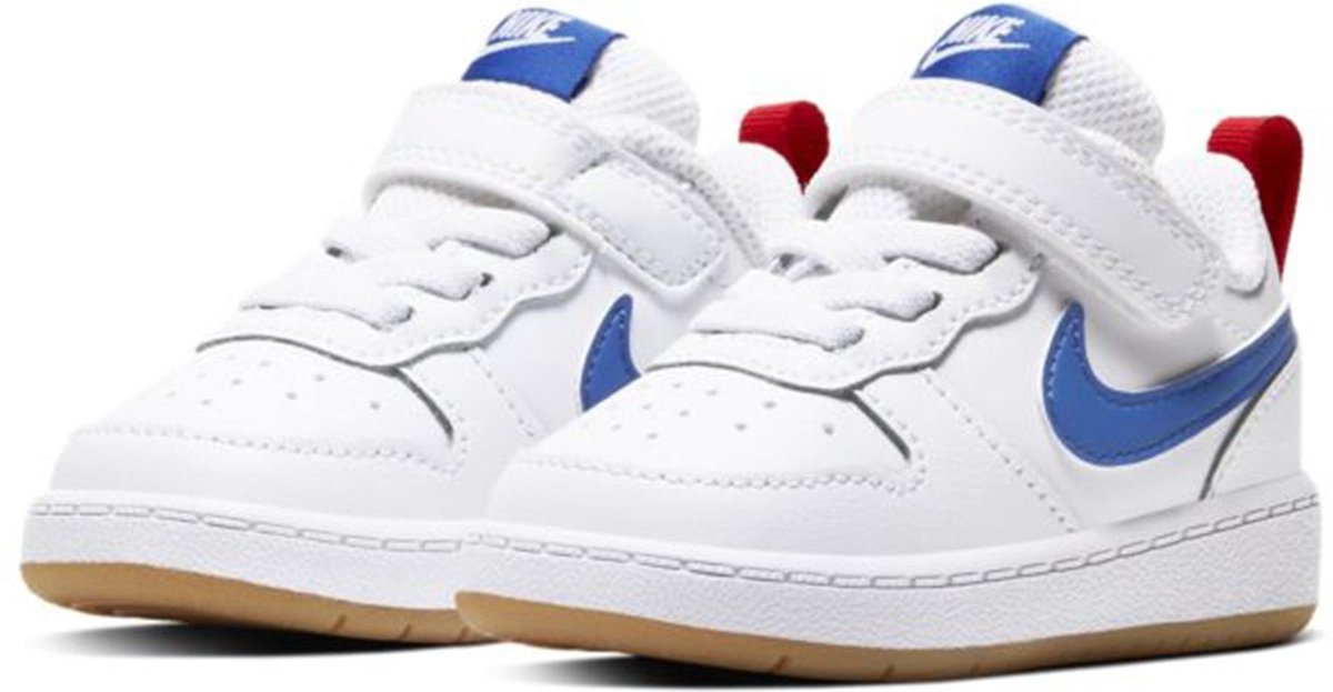Nike Court Borough Low 2 Td Sneakers Maat 23 5 Unisex Wit Blauw Bol Com