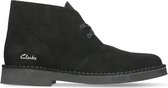 Clarks - Heren schoenen - Desert Boot 2 - G - black suede - maat 7,5