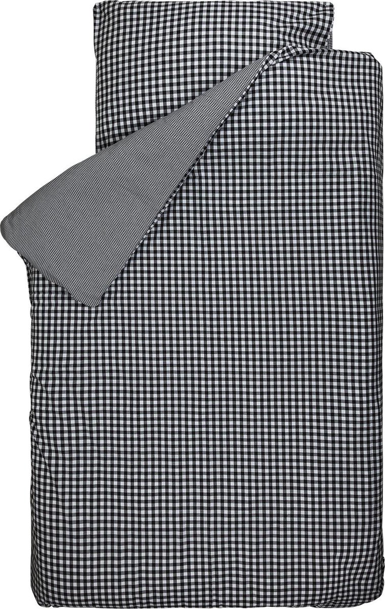 BINK Bedding Dekbedovertrek BB Zwart 120x150 cm – Junior - Peuter - 100% Katoen – OEKO-TEX®