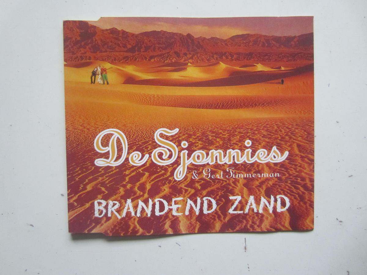 De Sjonnies – Brandend Zand - 2 TRACK CD MAXI SINGLE