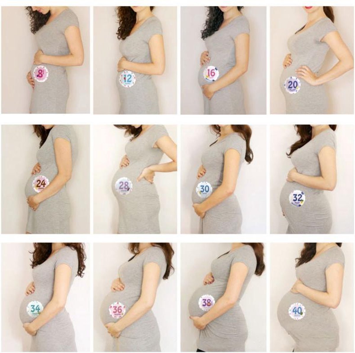 Zwanger stickers Zwanger Foto Boek Maken Zwangerschap stickers