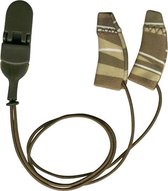 Ear Gear - Mini Curved - Camouflage - met koord - hoortoestellen - tegen vocht en wind