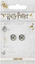 Harry Potter Platform 9 34 silver plated stud earrings