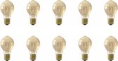 CALEX - LED Lamp 10 Pack - Filament A60 - E27 Fitting - Dimbaar - 4W - Warm Wit 2100K - Amber - BSE