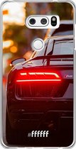 LG V30 (2017) Hoesje Transparant TPU Case - Audi R8 Back #ffffff