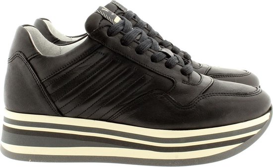 VIA VAI Mila Bow sneakers - zwart, ,39 / 6 | bol.com